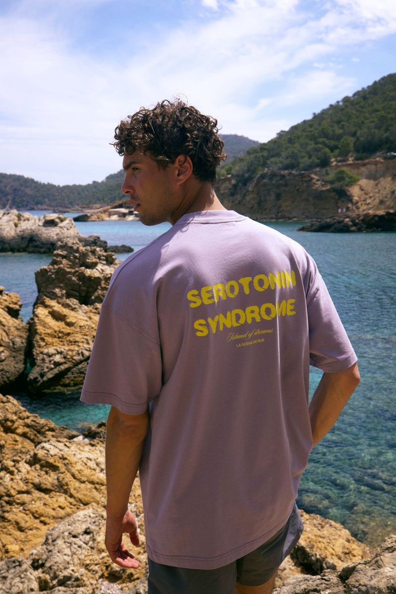 SEROTONIN SYNDROME T-SHIRT - PURPLE ASH - LA SCÈNE DE RUET-ShirtLA SCÈNE DE RUELA SCÈNE DE RUE